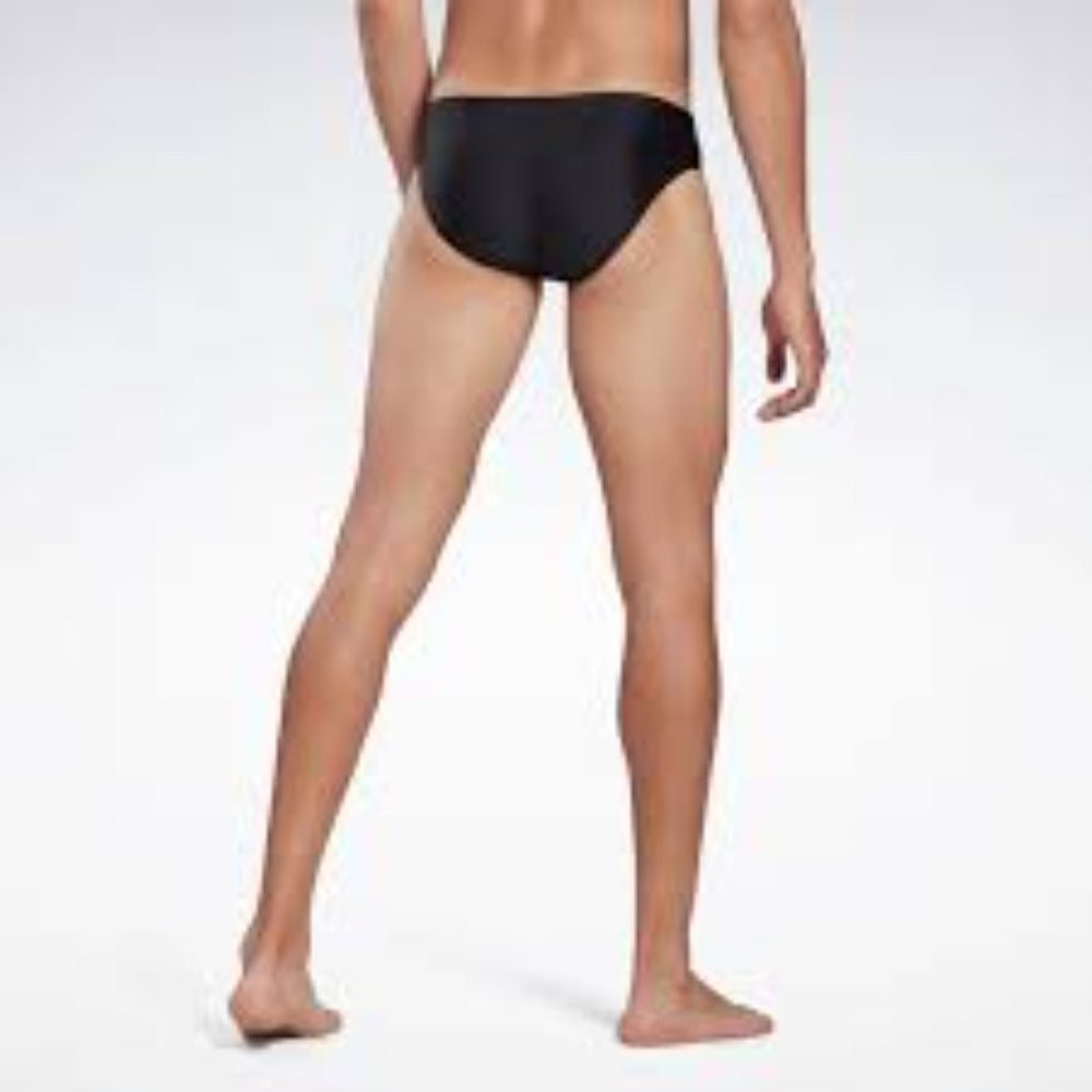 Reebok Men's Swimwear Tech Knit Swim Black Size Large - Picture 4 of 14